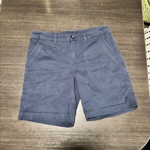 Womens Patagonia Cotton Navy Blue Shorts